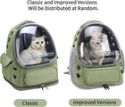 Breathable Cat Backpack Carrier Bubble Space Travel Shoulder Bag