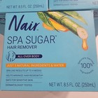 Nair Hair Remover Spa Sugar Wax All-over Body 8 5oz Lot Of 3