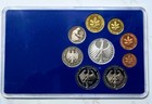 Germany Federal Proof  Set 1974 D With Silver 5 Mark  Deutschland Republik