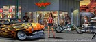 Hot Rod Art Print By Larry Grossman Dyna Flo s Oasis Service