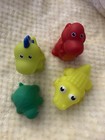 Unbranded Bath Toys 2 Dinosaurs  Alligator   Turtle For Baby   s Bathtub  Preowned