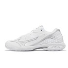 Mizuno Wave Claw 3 Wide White Grey Men Unisex Badminton Sports Shoes 71ga2443-30