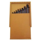 Westward 4lgu3 Adjustable Hand Reamer Set hss 8 Pcs