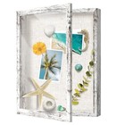  11x14 Deep Shadow Box Frame  Wooden Display 11 In X 14 In Distressed White