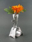 Antique Napkin Ring   Bud Vase Combo - Unmarked - Simpson  Hall  Miller   Co 