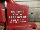 Vintage Reed Mfg Co 4  Vise Erie Pennsylvania Made In Usa  104r Restored Cond