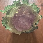 10    Faux Cabbage Pick - Purple - Floral Decor