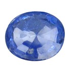 0 67ct Natural Blue Sapphire Gemstone Heated