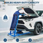 Top Side Creeper  400lbs Foldable Adjustable Automotive Creeper With 6 Casters