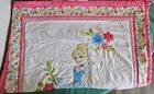 Disney Pink Cinderella Princess Baby Toddler 3 Piece Crib Bedding Set Rare 