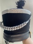 Handmade Wool Brunswicker Napoleonic Inspired Shako  59cm 23inch Replica Feather
