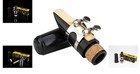 B Flat Clarinet Mouthpiece Kit In Black  Ligature  Reed   Plastic Cap Included