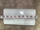 1950s Vintage Dental Tool Storage Trays American Cabinet Company Milk Glass