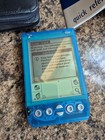Handspring Visor Deluxe Translucent Blue Portable Pda Organizer Palm Pilot -