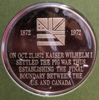 1972 1st Edition Franklin Mint Uncirculated Bronze Proof Commemorative Medal Pig