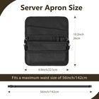 Server Apron  Restaurant Serving Apron With Pockets For Waitress Hotel Bar  Wais