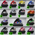 3d High Quality Jordan Mini Shoe Keychain Pair With Box Optional-part B