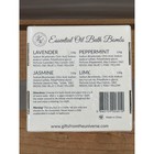 Gifts From The Universe Essential Oil Bath Bombs 4-pack Lavender Jasmine Lime