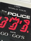 The Police 1982 World Tour Commemorative Backstage Pass   Laminate   Lanyard