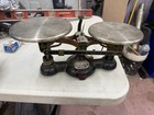 Antique Ohaus Balance Scale Cast Iron   Stainless Steel  10 Gram