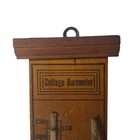 Cottage Barometer - Advertisement Piece - Great Display - 8 1 2  Tall