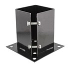 Bisupply No Dig 4x4 Post Anchor 1pk Bolt Down Post Base Wood Post Ground Anchor