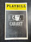 Cabaret Broadway Playbill Studio 54 November 2003 Adam Pascal Susan Egan