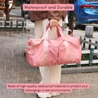 Gym Waterproof Training Bag   Home Fitness Push-up Pole Workout Handle Pack