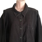 Vintage Carolina Colours Women s Shirt jacket Size Plus 22 Brown Corduroy