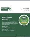 Green Mountain Coffee Breakfast Blend K Cup Pods Light Roast 32 Count
