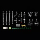 24 40 Glass Organic Chemistry Lab Glassware Kit - 32pcs Distillation Set