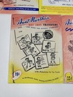 Vintage Aunt Martha s Hot Iron Transfers Lot Of 4 Chickens Puppy