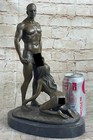Signed Original Mavchi Museum Quality Masterpiece Bronze Sculpture Marble Figure