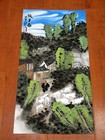 Xihe Yiding  1971 shepherding In Shaanbei     Chinese Folk Ink Landscape
