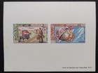 Laos Proof - 1962 Freedom From Hunger Imperf S s Of 2 Deluxe Proof Sheets S77-80