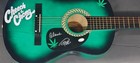 Cheech   Chong Hand Signed Autographed Acoustic Guitar Jsa Ah85774