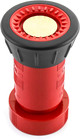 1-1 2    Npsh Fire Hose Nozzle Constant Flow Fog Thermoplastic Brass 100psi Hd Red