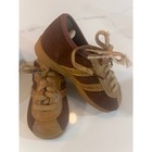 Vintage Mrs Day s Ideal Baby Shoe Co Brown Suede Sneakers 167 Size 2 Medium