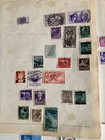Italy 85 Used Stamps On Four Album Pages Including Pairs   Block  lot 610 
