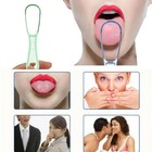 Tongue Scraper Cleaner Stainless Steel Dental Fresh Breath Cleaning Oral Tounge 