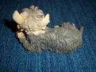 Yorkshire Terrier Yorkie Dog Figurine Puppy Needs A New Home