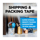 Scotch Heavy Duty Packaging Tape  3  Core  Clear  1 88  X 54 6 Yds  6 Rolls