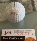 2025 Masters Davis Thompson Signed Autograph Masters Logo Golf Ball Jsa Qq21772