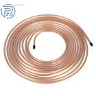 Brake Fuel   Trans Line Tubing  5 16  Copper Nickel 25 Ft Roll Coil