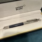Montblanc Meisterstuck Solitaire Doue Blue Classique Rollerball Pen 112894