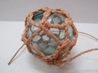 Authentic 3 1 4 Inch Japanese Netted Glass Float Ball Buoy  2 5c2337 