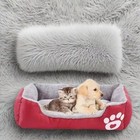 Washable Pet Dog Cat Bed Puppy Cushion House Pet Soft Warm Kennel Dog Mat Blanke
