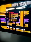 Star Trek Tng Prop Holodeck Programes Lcars Transparent Print Excellent New