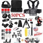 50-in-1 Action Camera Accessory Kit For Gopro Hero 13 12 11 10 9   Dive Case Usa