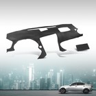 Soft Tpe Dashboard Dash Cover Cap Overlay Black Fit For 06-13 Lexus Is250 Is350